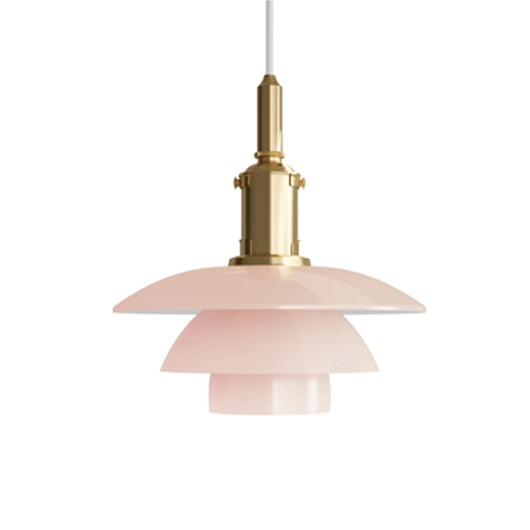 Suspension PH 3/3 Pale Rose Rose pâle LOUIS POULSEN