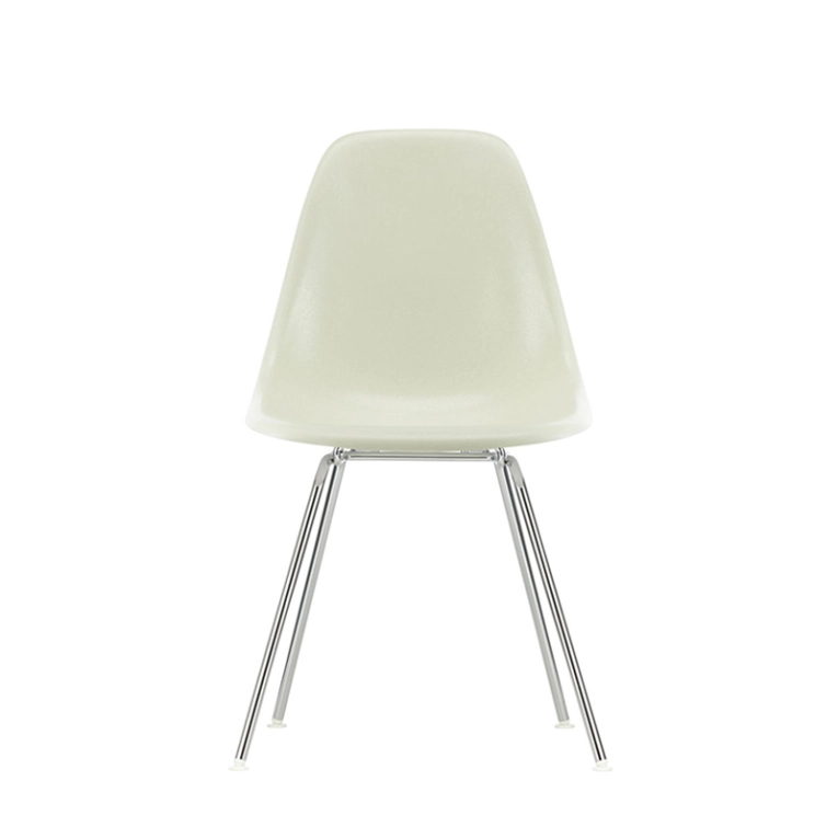 Chaise EAMES FIBERGLASS CHAIR DSX Parchemin Eames VITRA