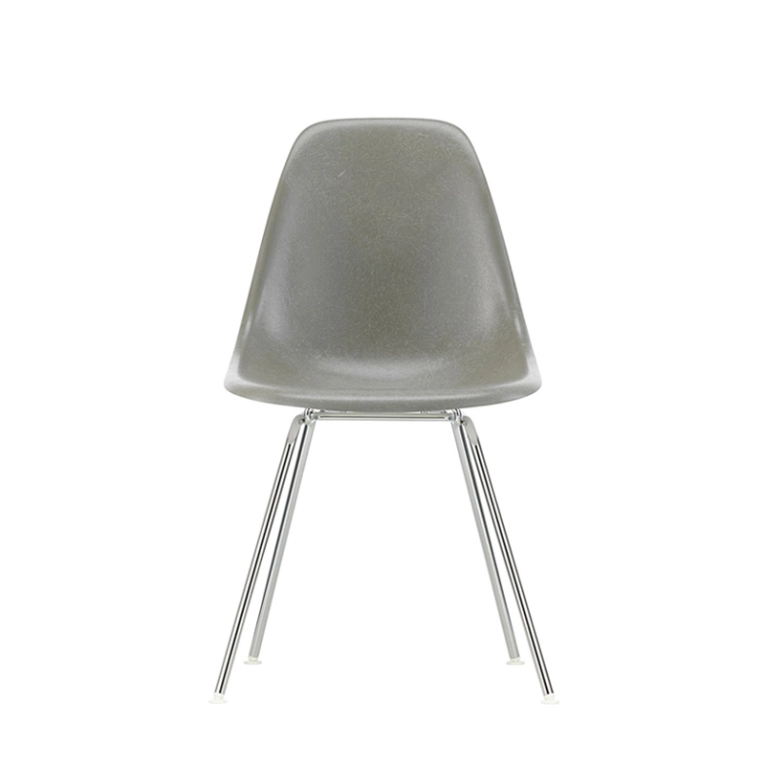 Chaise EAMES FIBERGLASS CHAIR DSX Terre d'ombre Eames VITRA