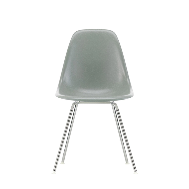 Chaise EAMES FIBERGLASS CHAIR DSX Vert mousse Eames VITRA