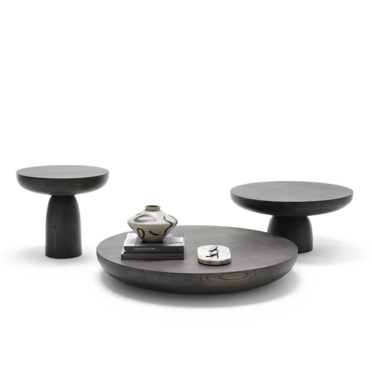 Table basse OLO WOOD Ø 70 Moka MOGG