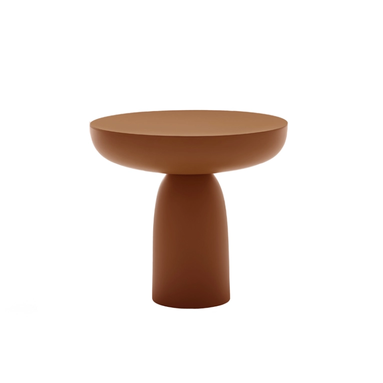 Table d'appoint guéridon OLO COLOURS Ø 50 Brun cuivré MOGG