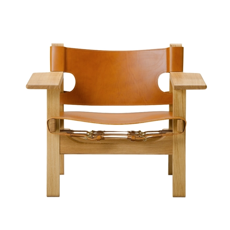 Fauteuil THE SPANISH CHAIR Cognac FREDERICIA