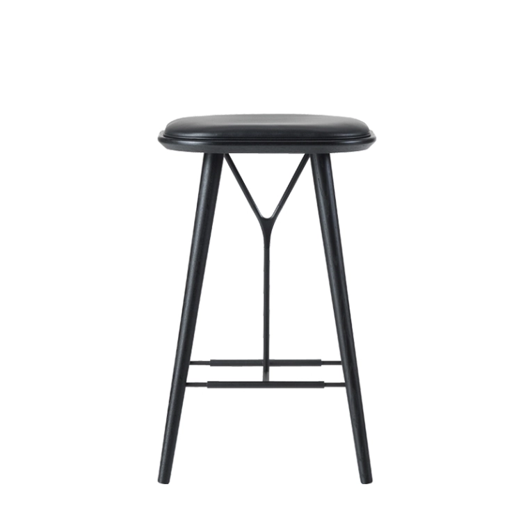 Tabouret haut SPINE BARSTOOL Noir 88 FREDERICIA