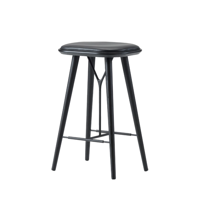 Tabouret haut SPINE BARSTOOL Noir 88 FREDERICIA