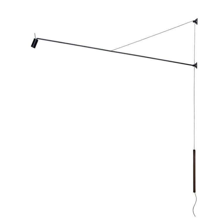 Applique SWAN PLUS Noir mat NEMO LIGHTING