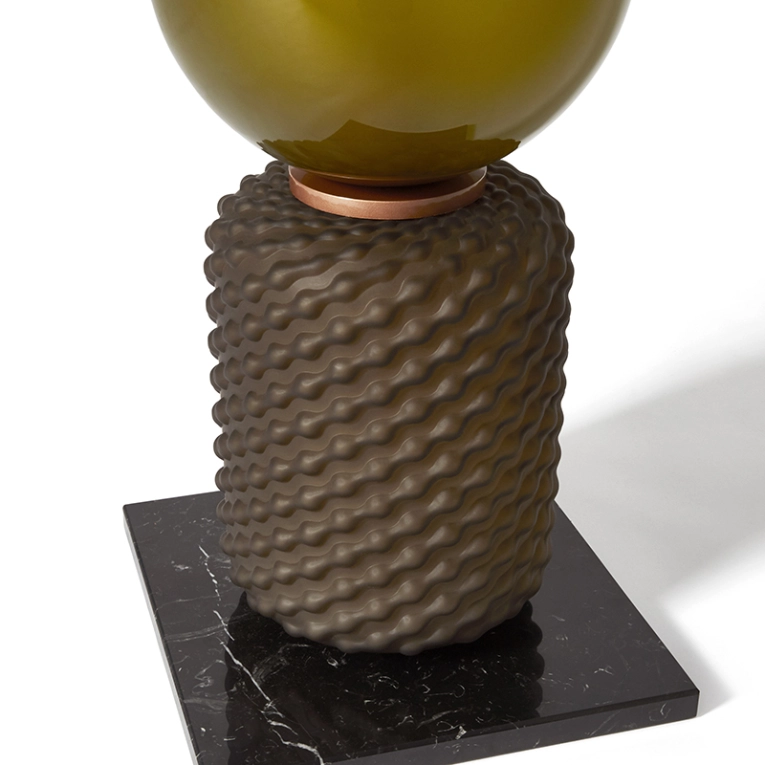 Lampe à poser FICUPALA Vert olive CASSINA