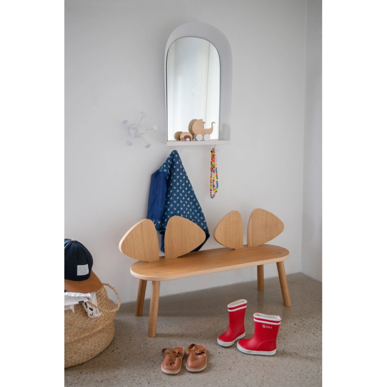 Siège enfant Banc enfant MOUSE 2 à 5 ans Chêne NOFRED