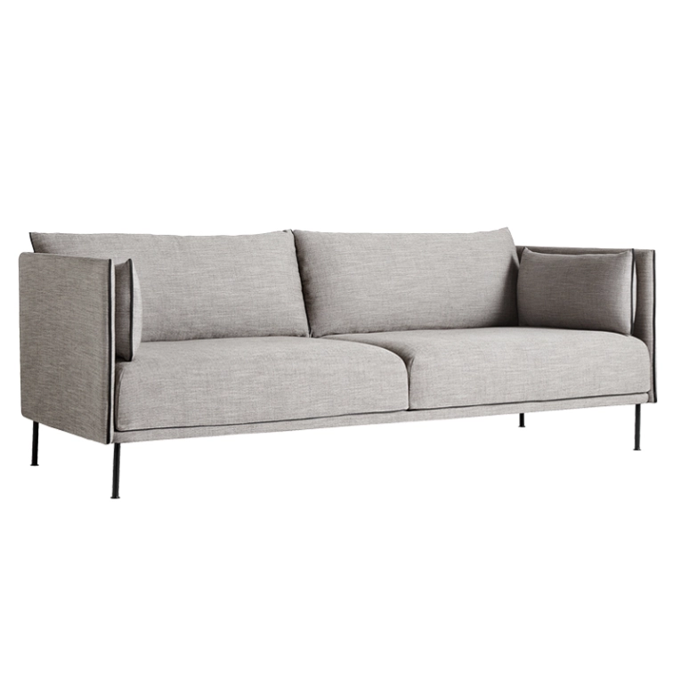 Canapé SILHOUETTE 3 places Gris 33 HAY
