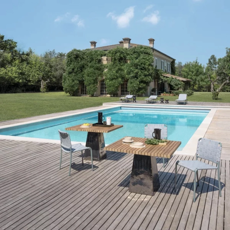 Table extérieur Table INOUT 35 Blanc GERVASONI