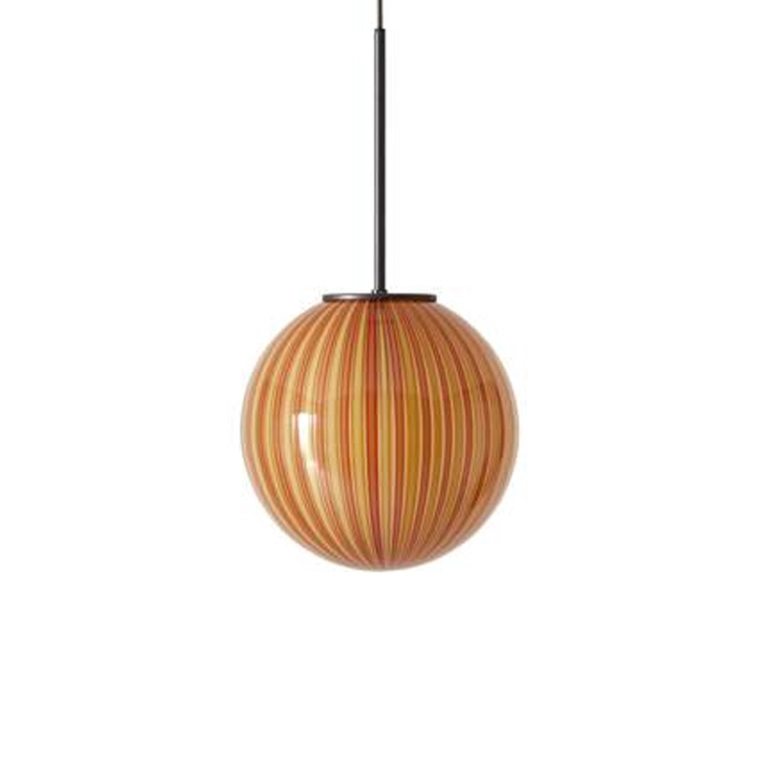 Suspension BOLLICOSA Small Filigrané caramel et orange CASSINA