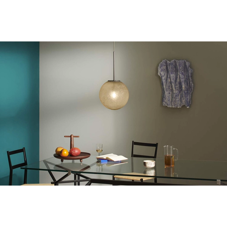 Suspension BOLLICOSA Small Filigrané vert et lilas CASSINA