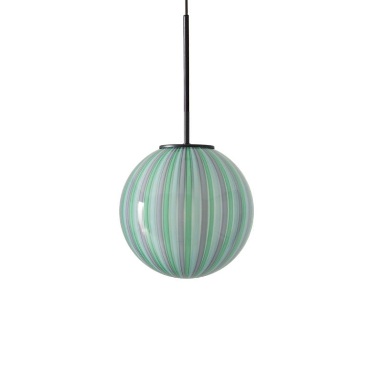 Suspension BOLLICOSA Small Filigrané vert et lilas CASSINA