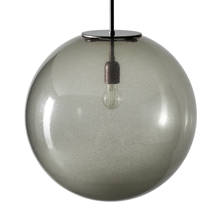 Suspension BOLLICOSA Verre fumé transparent CASSINA