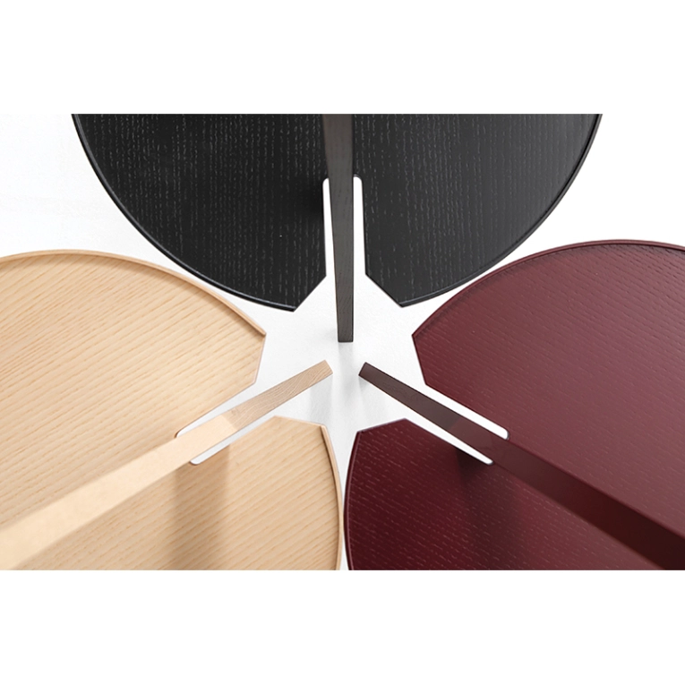 Table d'appoint guéridon CICOGNINO Frêne noir CASSINA