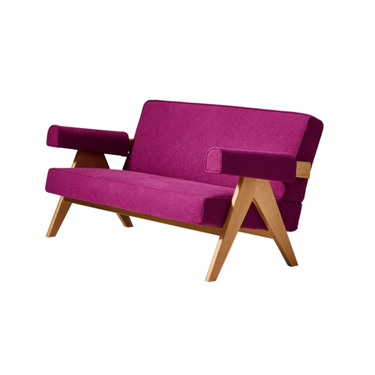 Canapé CAPITOL COMPLEX Lima Viola / Chêne naturel CASSINA