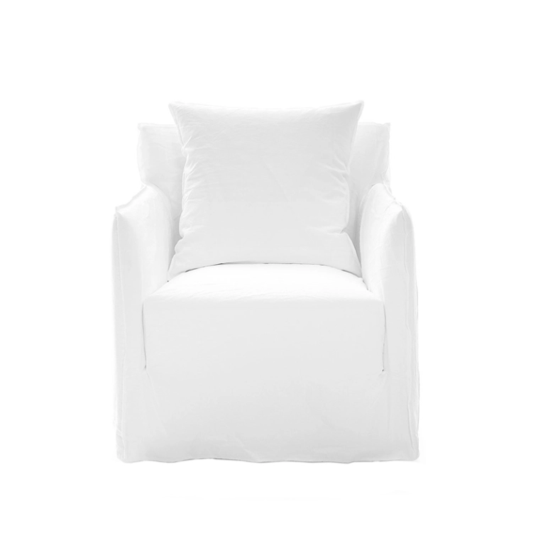 Fauteuil GHOST 05 Lino Bianco GERVASONI