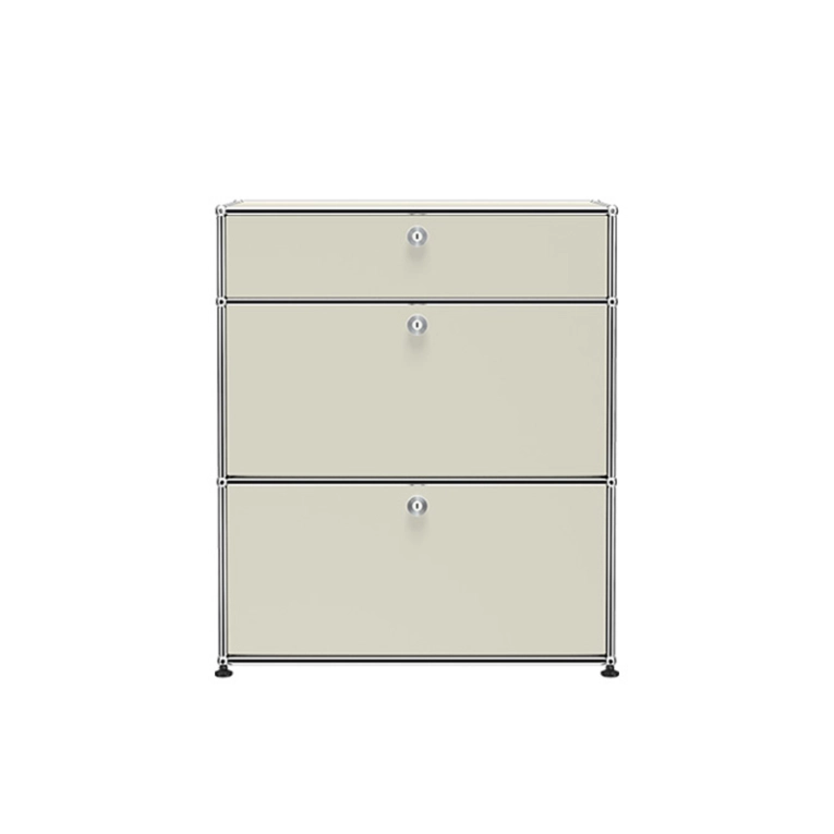 Meuble de rangement USM HALLER M25 Gris clair USM HALLER