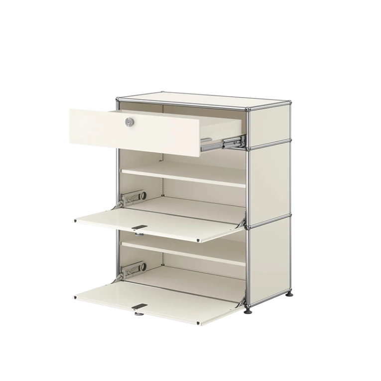 Meuble de rangement USM HALLER M25 Rouge rubis USM USM HALLER