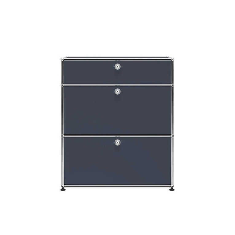 Meuble de rangement USM HALLER M25 Anthracite USM HALLER