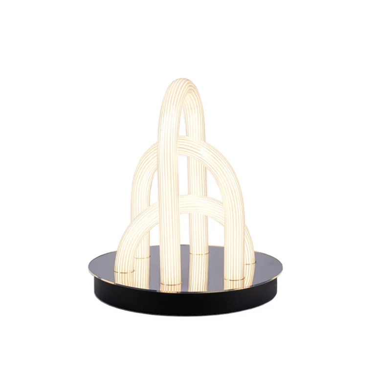 Lampe à poser OORT Blanc/ miroir FONTANA ARTE
