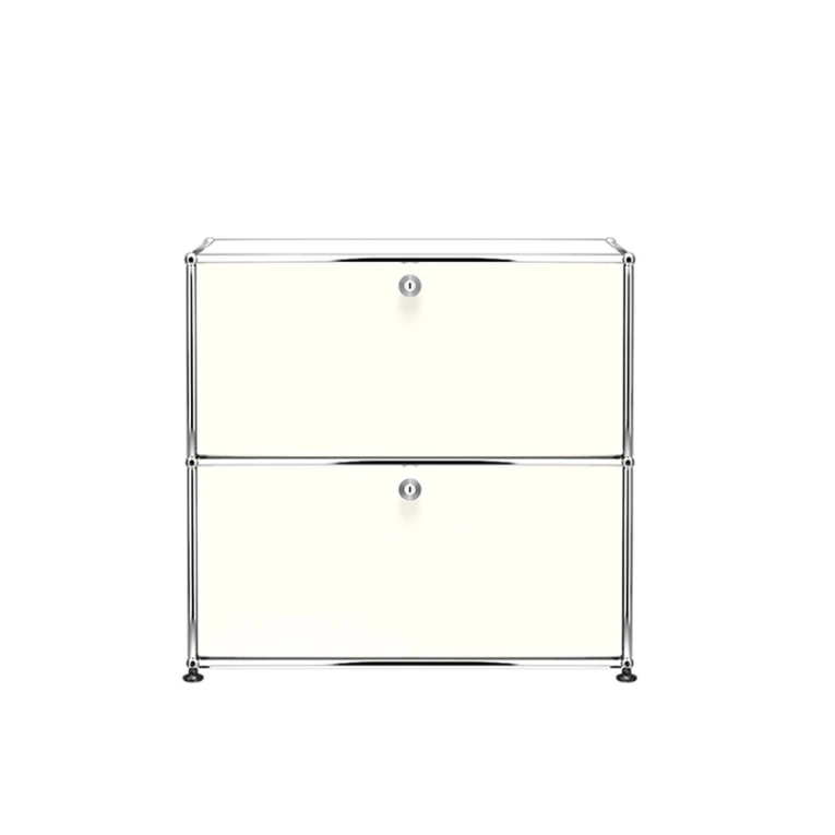 Meuble de rangement USM HALLER S2 Blanc pur USM HALLER