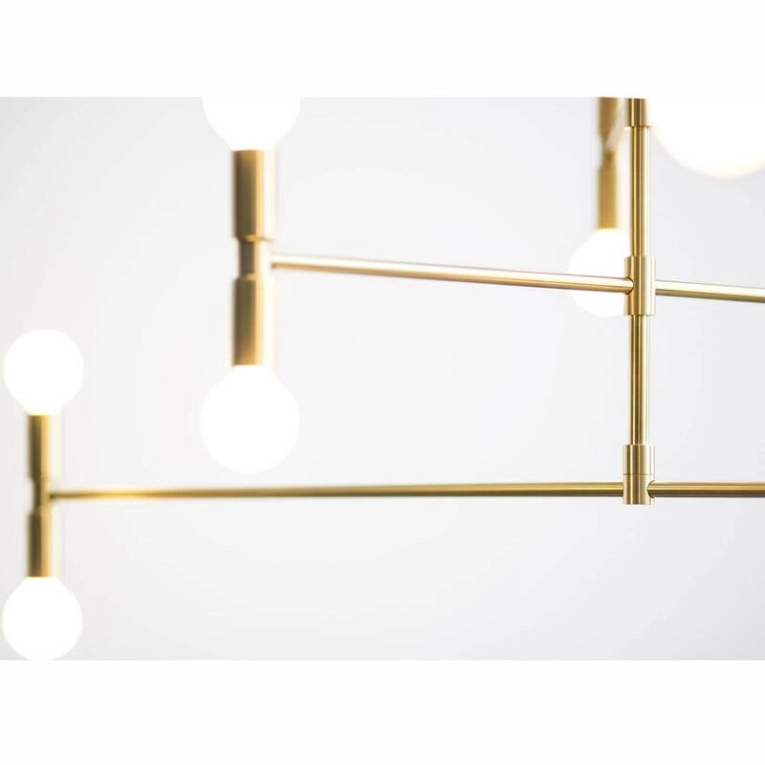 Suspension DOT ATOMIUM Laiton LAMBERT & FILS