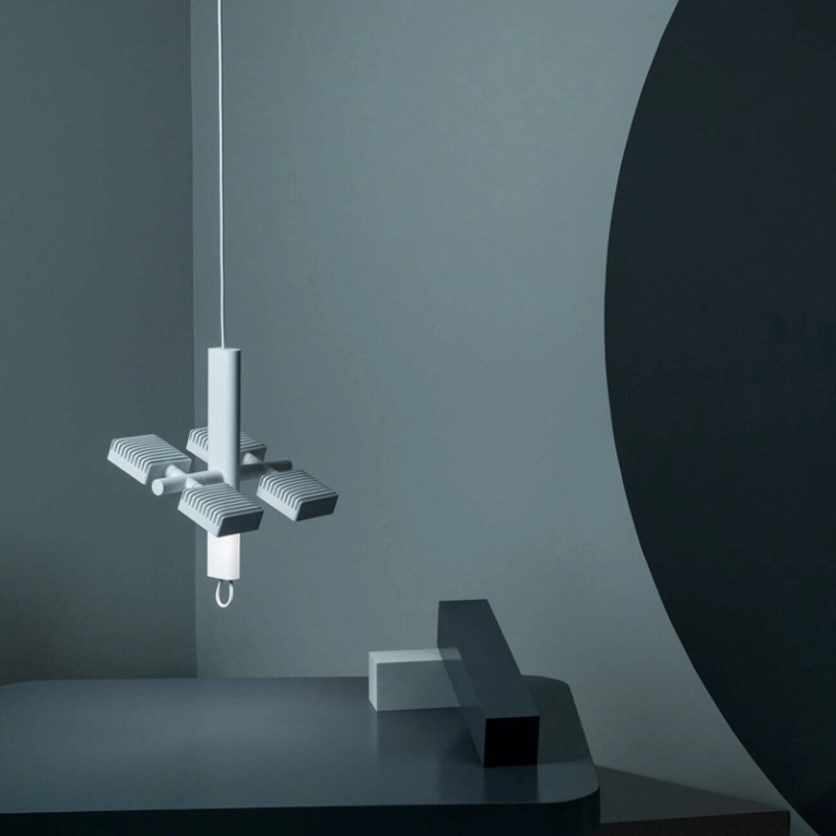 Suspension DORVAL Noir texturé LAMBERT & FILS