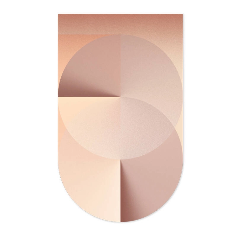 Tapis COLOUR DIAL Arc Cuivre MOOOI