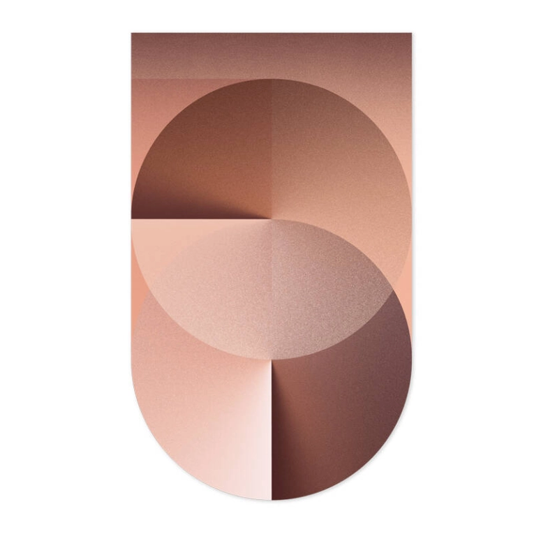 Tapis COLOUR DIAL Arc Rouge oxyde MOOOI