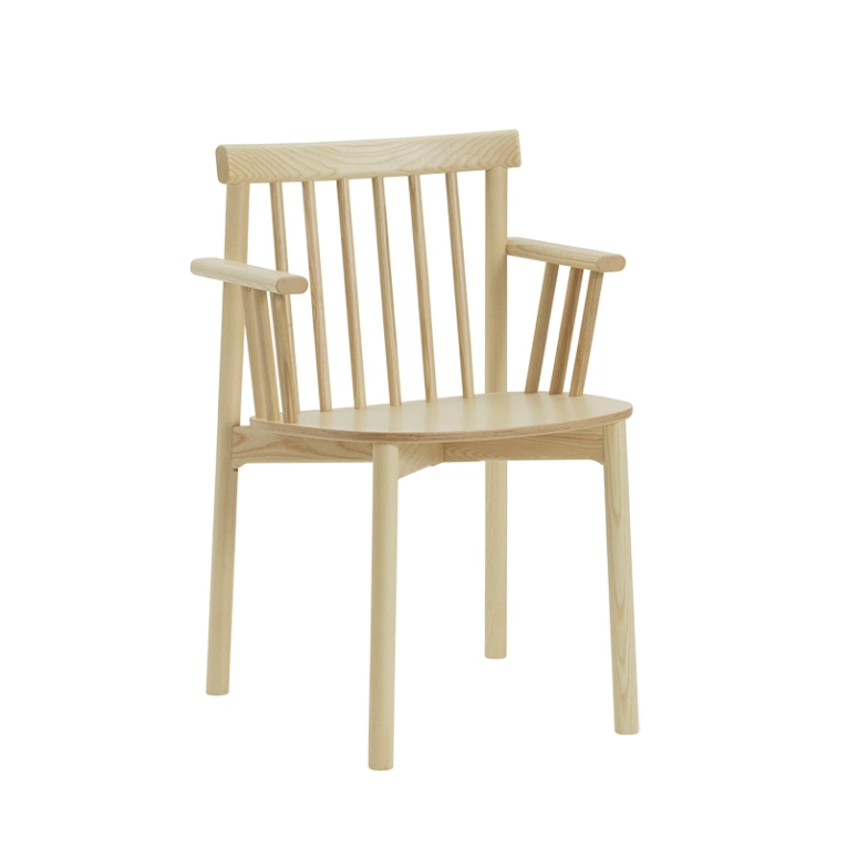 Chaise PIND avec accoudoirs Frêne naturel Normann Copenhagen