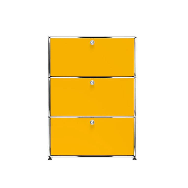 Meuble de rangement USM HALLER G1 Jaune or USM HALLER