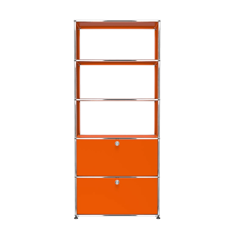 Etagère USM HALLER M24 Orange pur USM HALLER