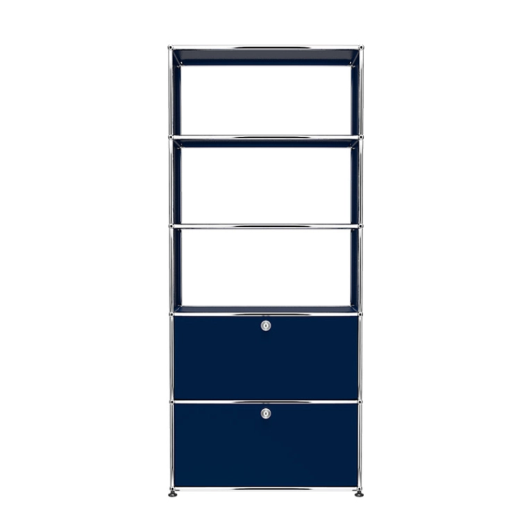Etagère USM HALLER M24 Bleu acier USM HALLER