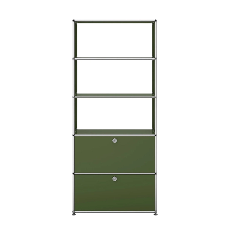 Etagère USM HALLER M24 Vert olive USM HALLER