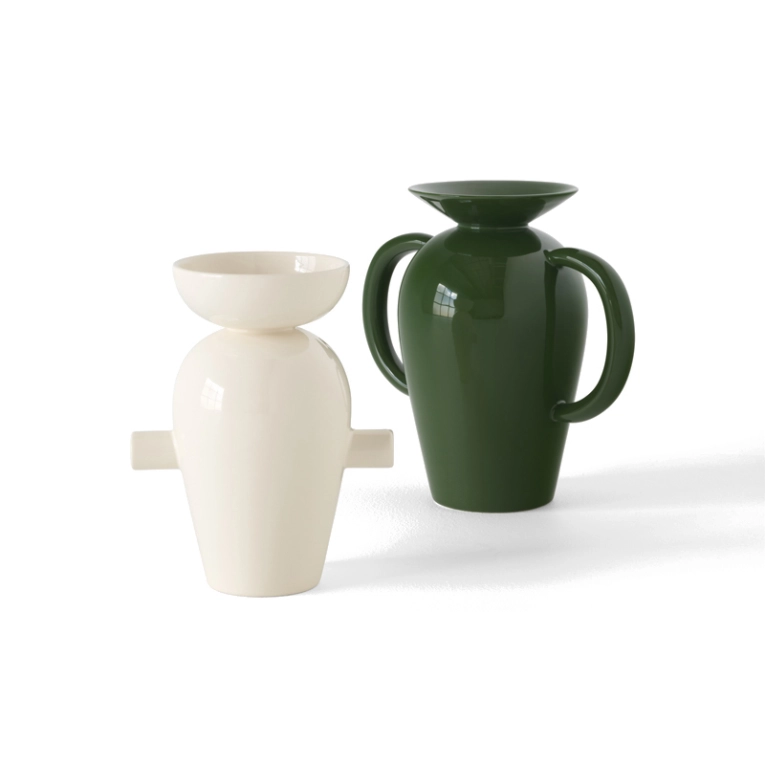 Vase Vase MOMENTO JH41 Vert émeraude AND TRADITION