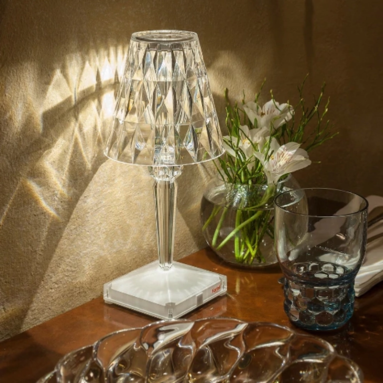 Lampe à poser BATTERY Cristal KARTELL