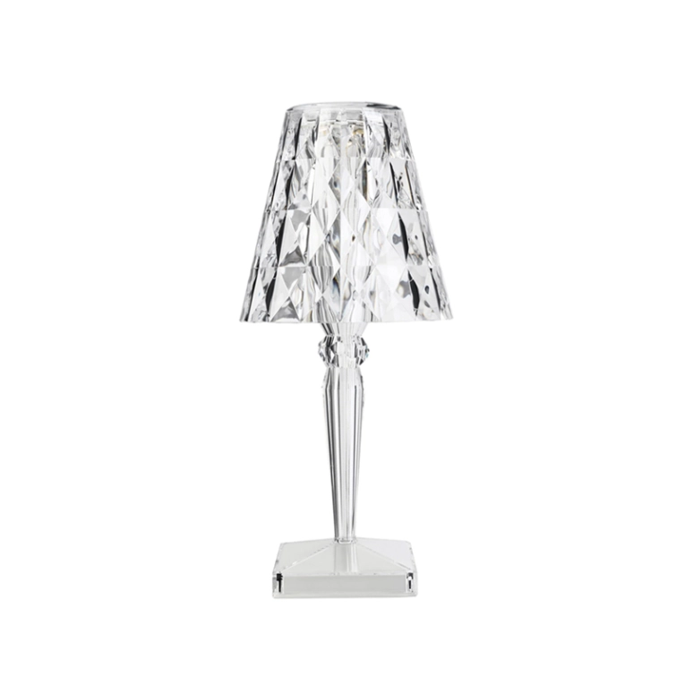 Lampe à poser BIG BATTERY Cristal KARTELL