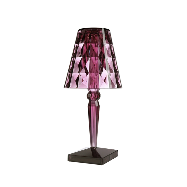 Lampe à poser BIG BATTERY Prune KARTELL