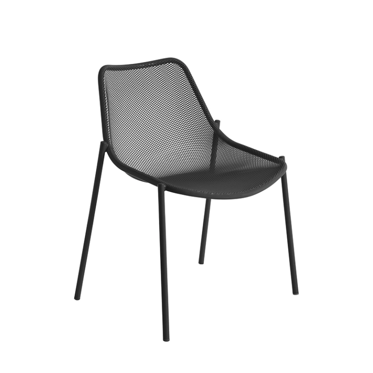 Chaise extérieur ROUND Fer ancien EMU