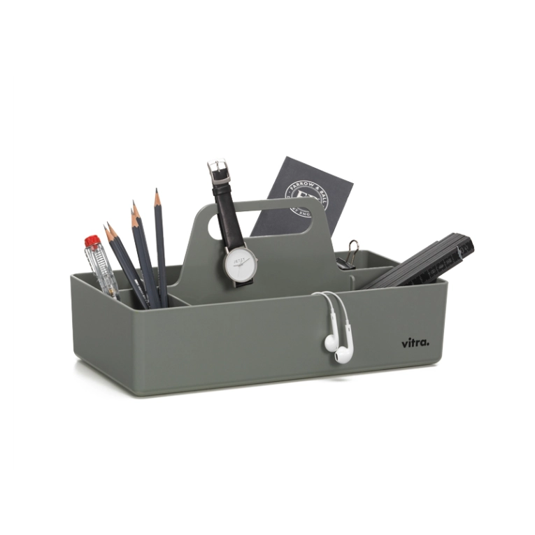 Petit rangement TOOLBOX RE Gris mousse RE VITRA