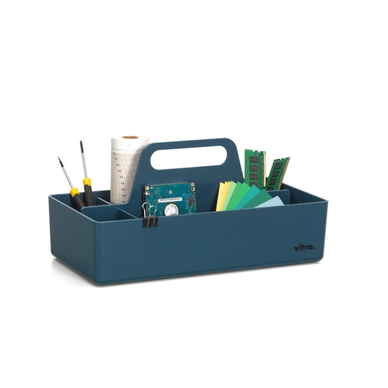 Petit rangement TOOLBOX RE Bleu de mer RE VITRA