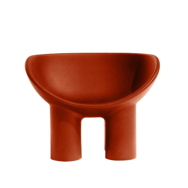 Fauteuil ROLY POLY Rouge brique DRIADE