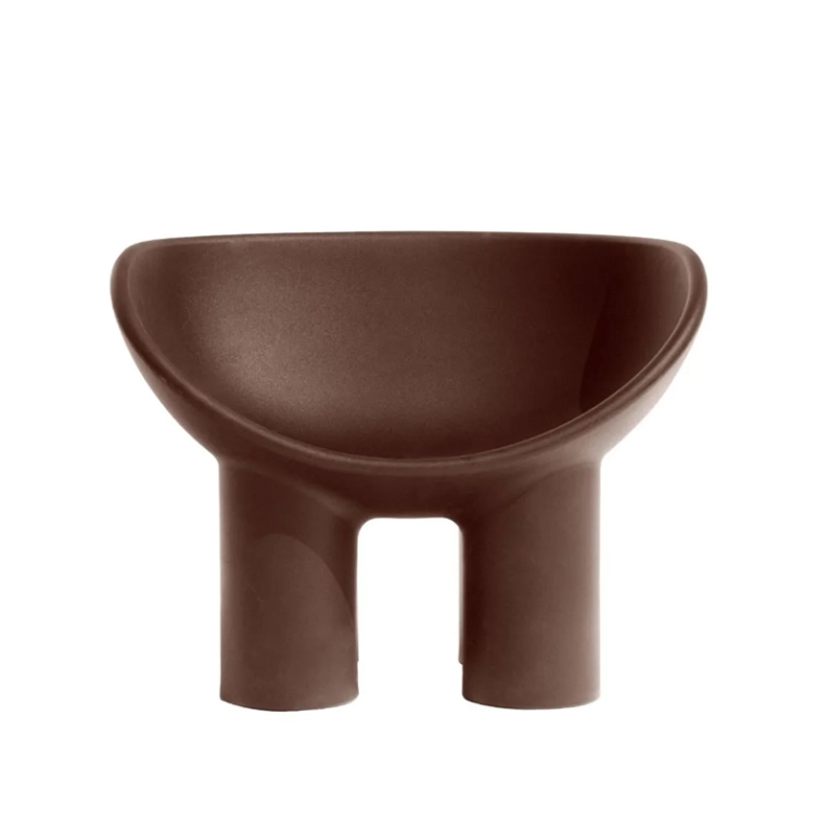 Fauteuil ROLY POLY Marron DRIADE
