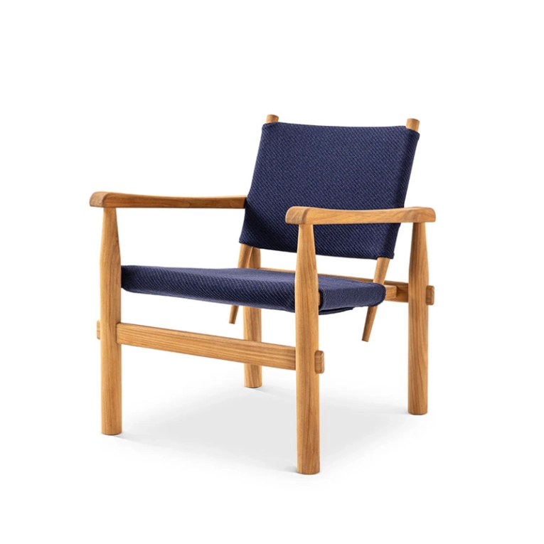 Fauteuil extérieur DORON HOTEL OUTDOOR Kemi bleu 371 CASSINA