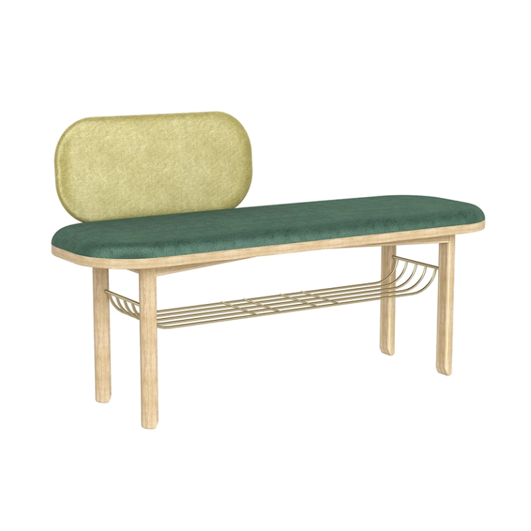 Banc EUSTACHE Vert HARTO