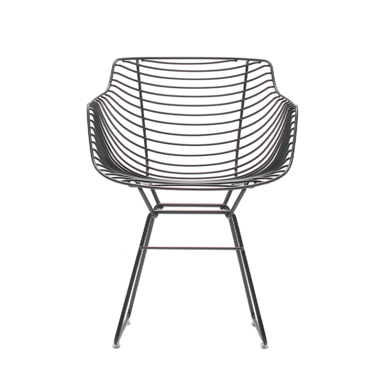 Chaise extérieur FLOW FILO SLIM Bronze MDF