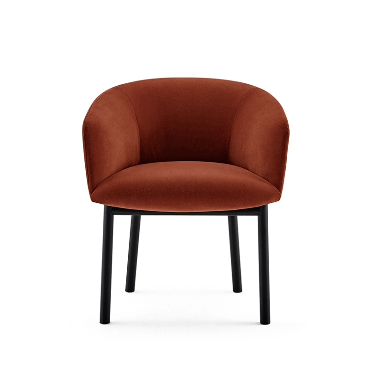 Chaise LIVRETTE Brique GALLOTTI & RADICE