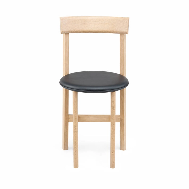 Chaise PETIT 4 Cuir noir DE LA ESPADA