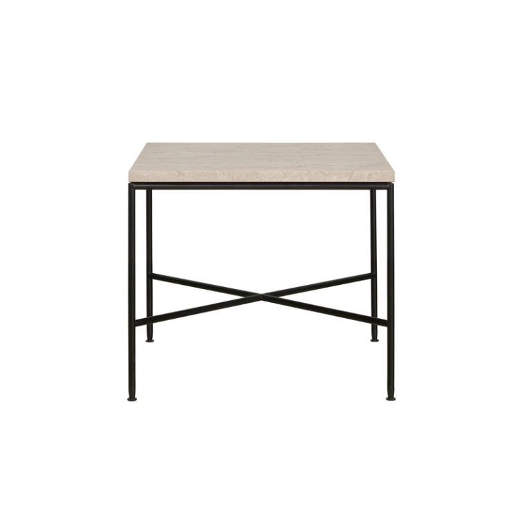 Table d'appoint guéridon PLANNER 45x45 Crème FRITZ HANSEN